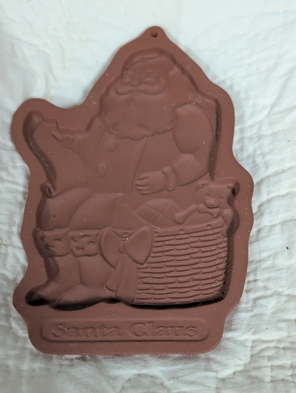 Longaberger Pottery Santa 1992